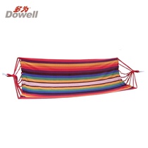 Mostly a word yarn-dyed cotton hammock outdoor portable canvas Self-driving camping lunch break park leisure 5221