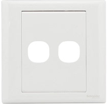 Schneider switch socket C86 series 86 blank panel (two empty space) White