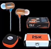 ISK SEM8 wooden computer monitor headset In-ear professional computer K song recording monitor earbuds bass