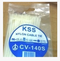 CV-140S 142*2 5mm direct sales Taiwan imported KSS KSS nylon cable tie cable white strap