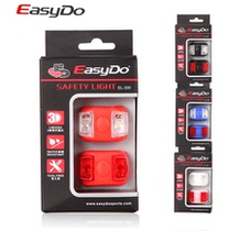 EASYDO EL-300 Bicycle Frog Light Mountain Bike Light Warning Light Waterproof Taillights