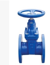 Shanghai Hugong brand dark Rod soft sealing gate valve elastic seat sealing gate valve ductile iron gate valve