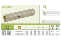 Hunshiba CNC tool screw type outer diameter outer circle car tool bar SSBCR L 1212H09 factory direct sales