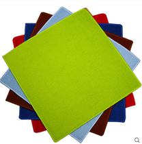 Mahjong tablecloth mat home Square countertop cloth thickened noise-proof non-slip mahjong cloth solid color mahjong blanket