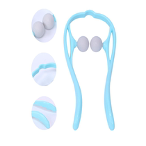 Manual cervical vertebra massager meridian massage ball to relieve neck fatigue cervical massage ball massage clip