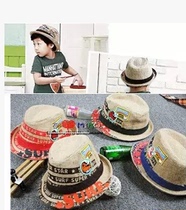 Studio props Childrens photography clothing Sackcloth hat Photo hat Performance hat Visor hat