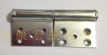 Factory direct 5 inch flag-shaped single-sided galvanized unloaded fire-resistant hinge hinge