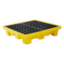 Sisbel chemical leakage prevention and control polyethylene oil leakage barrel platform plastic tray acid and alkali resistance