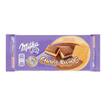 Dutch imported milka milk biscuits sandwich cocoa chocolate biscuits flavor imported snacks 100g