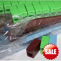 Color Network straight head RJ45 8P8C straight head RJ45 network cable connector network cable to Connector