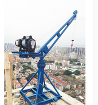 Household mini winch 1 ton decoration crane electric hoist 220V small crane small hoist