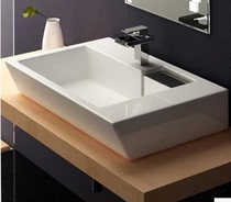 Taiwan basin art basin ceramic basin square wash basin special price