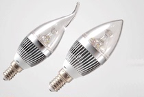 Dimmable LED bulb LED dimmable pull tail bulb Tip bulb E14 small thread interface dimmable bulb