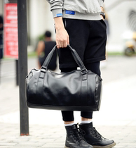 European and American bag leather men bag shoulder bag shoulder bag leisure men bag big bag travel fashion Hand bag travel bag
