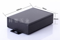 Manufacturer supply: Drive aluminium housing 74 * 29 * 100mmGPS LED controller housing radiators
