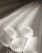 Supply PTFE molded casing PTFE molded tube F4 molded tube PTFE tube plastic king tube