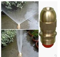 4 points copper multi-head low pressure atomization agricultural sprayer nozzle garden atomization humidification and unilateral refraction spray
