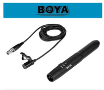 BOYA BY-M11OD Omnidirectional XLR lapel microphone Chest microphone Interview recording