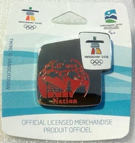 2010 Vancouver Winter Games Badge Canada Wind Turkey Badge North American Indian Customs Badge