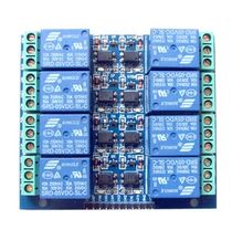 8ch 5V 10A optocoupler isolated relay module