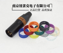 NEUTRIK Switzerland original XLR XLR NC3MXX-B Black gold-plated three-core Canon male plug