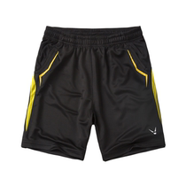 Summer quick-drying sports shorts mens and womens badminton clothes running fitness tennis table tennis three-point shorts
