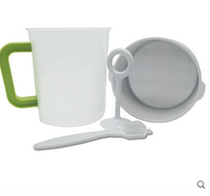 Soymilk machine general accessories filter screen 80 mesh pulp Cup Press Rod large 1 5L liter connection