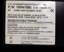  Original wire cut Danfoss VLT2800 Series 5 5KW inverter VLT2855PT4B2S