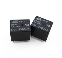 Black 12V 5 Pot SRA-12VDC-CL T74 20A Sonle Relay Original Specials