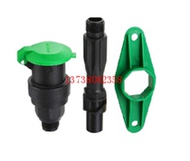Plastic outer wire quick water valve convenient body water collector plug rod Copper quick water valve 6 minutes 1 inch