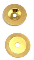 Diamond glass grated Emery glass sliced tile sanding polished cutting disc abrasive silver gold
