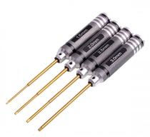 Model aircraft maintenance tools hexagon screwdriver 4 jian tao installed white steel titanium H1 5 2 0 2 5 3 0MM