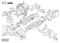 Bosch TDM1260 1250 original parts carbon brush switch chassis Rotor Stator power cord etc.