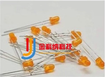 3mm orange light orange light F3 high brightness light emitting diode straight insertion round head orange hair orange LED 1K=38 Yuan