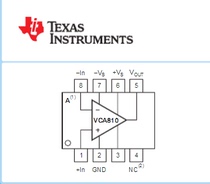 (Imported original) VCA810ID VCA810 high gain broadband voltage control amplifier