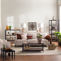 American country loft wrought iron retro coffee table Casual coffee table coffee table creative shelf Wrought iron entrance