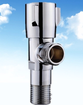 All copper angle valve hexagonal valve Toilet universal valve Shower three wheels Hot and cold triangle valve Three-way valve