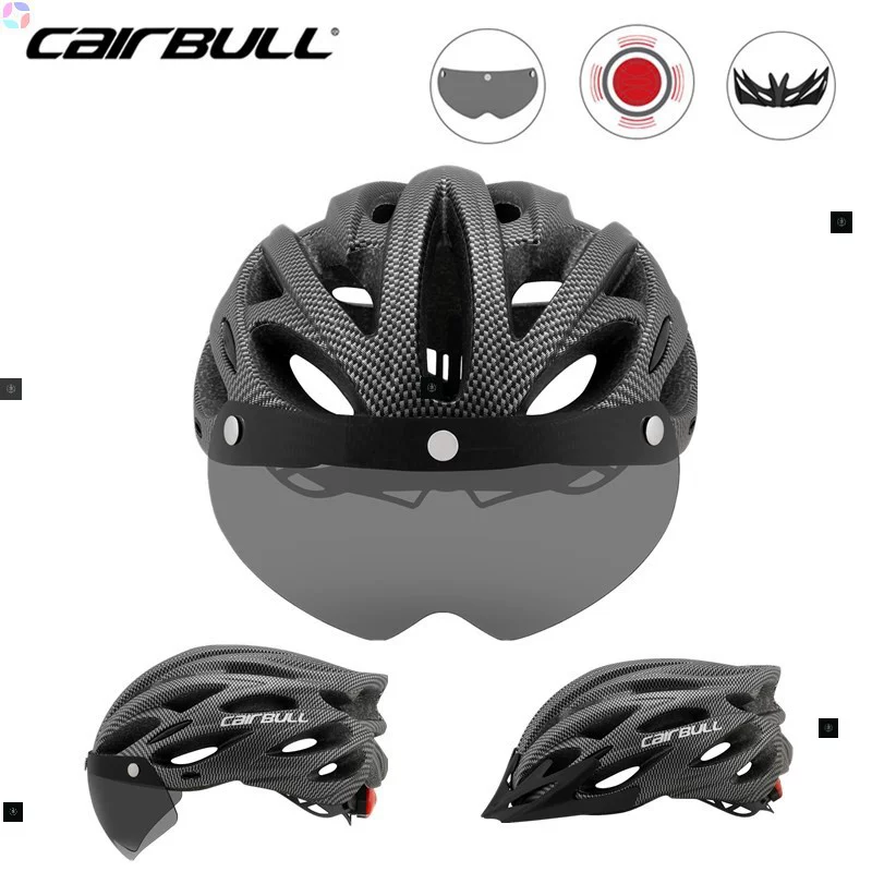 [Новый ультралегкий вело-шлем с очками MTB]