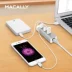 MACALLY Máy tính Apple MACBOOK USB 3.0 card mạng có dây HUB trung tâm chuyển đổi cáp mạng AIR - USB Aaccessories