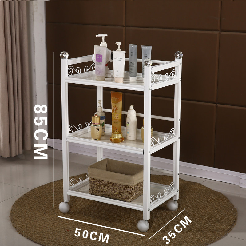 Beauty cart European multi-functional drawer beauty salon trolley nail massage embroidery frame tool vehicle