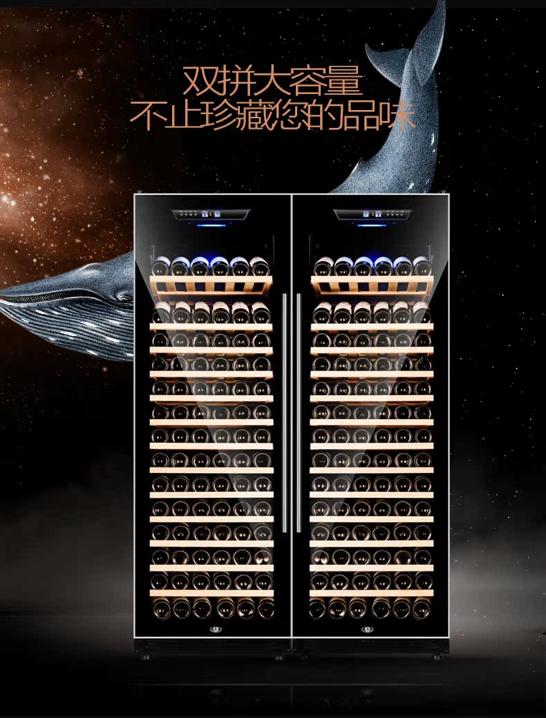tủ rượu gầm cầu thang Fasato Van Sadi USF168 Tủ rượu gia đình Tủ lạnh Tủ rượu Tủ lạnh Xì gà Hiển thị Tủ - Tủ rượu vang tủ rượu của người việt