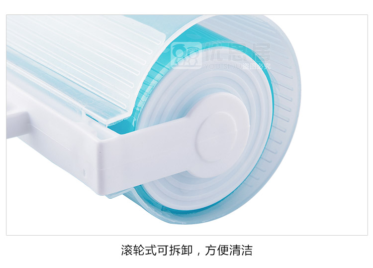 máy cắt len xù Yousiju Nước có thể giặt quần áo dính 3 mảnh đặt kính thiên văn cực dài sàn dính bụi tẩy bụi con lăn - Hệ thống giá giặt máy cạo lông áo len