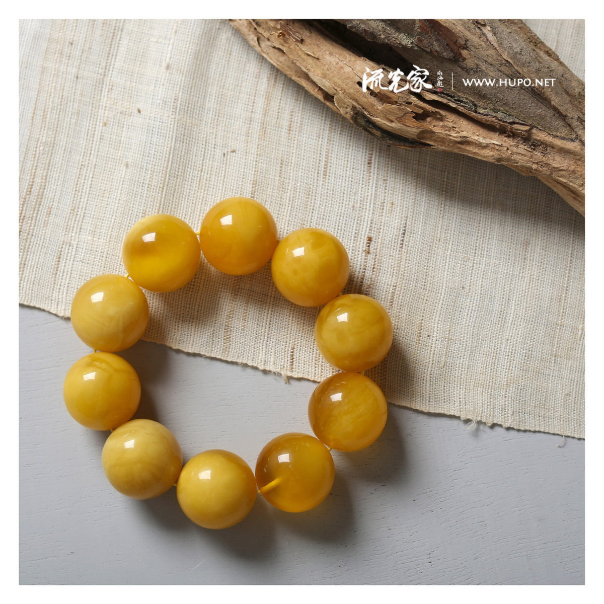 Flow home 21mm Natural Honey Ball String Orange Honey Raw Mining Send NGTC National Inspection Certificate #8