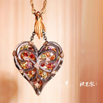 MAGERIT Spain Jewellery Brand Versailles Heart Treasure Necklace Pendant Advanced Craftsmanship