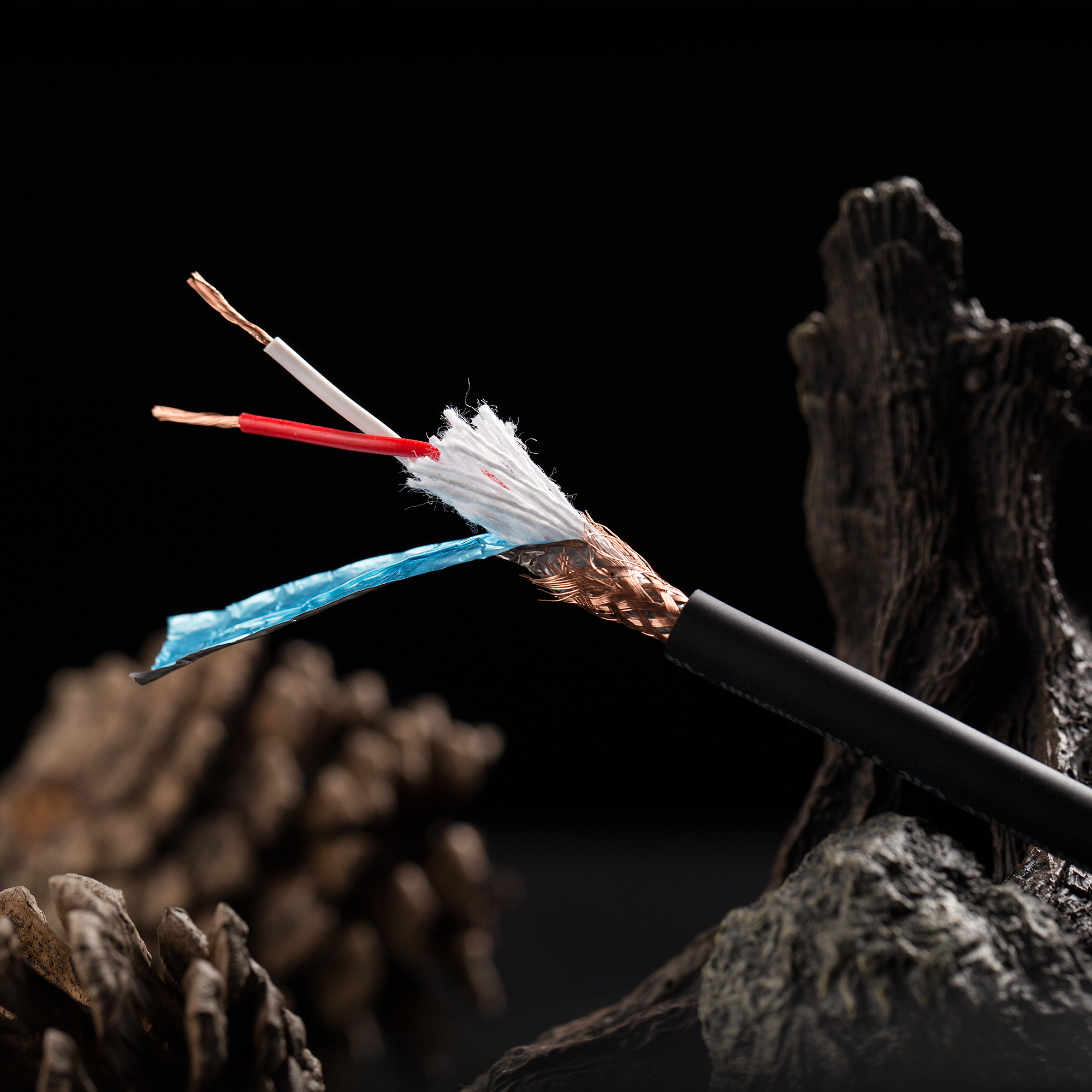 JSJ FD - 131A Double - core shielding line Microphone wire microphone wire wire wire card farm line