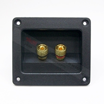 303 thickened terminal speaker two pure copper gold-plated fever junction box audio speaker 2 junction box