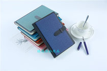 Kiki A5 Leather Notebook Stationery Office Meeting Record Notepad Personal Diary Work Book Customization