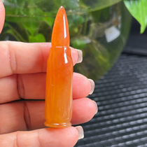 Ruihuang Cui Natural Jade Yunnan Huanglong Jade Fine Jewelry Bullet Pendant Sweater Chain Jade Pendant z s