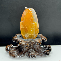 Ruihuang Cui Natural Jade Yunnan Huanglong Jade Fine Jewelry Blockbuster Pendant Sweater Chain Jade Pendant Gift