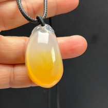 Ruihuang Cui Natural Jade Yunnan Huanglong Jade Fine Jewelry Fugua Pendant Jade Pendant Jade Pendant